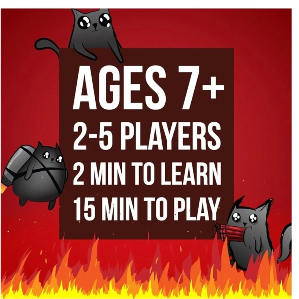 Exploding Kittens Card Game - Picture 4 of 7